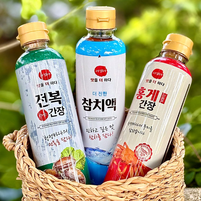 만능간장 3종 (전복간장,참치액,홍게간장)